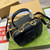 Gucci 744434 Gucci Blondie Top Handle Bag Navy blue