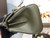 Delvaux AA0406 Brillant Mini Rodeo Surpique Calf Bag Dark Green