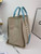 Chanel A66941 Large Shopping Bag A93786 Clothing beige with blue