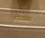 Fendi 8BN335 Peekaboo ISeeU Petite Apricot interlace leather bag 80138S