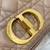 Dior Medium Caro Bag Calfskin M9242 Kakhi