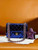 Chanel AS4646 MINI FLAP BAG & STAR COIN PURSE Mirror Calfskin  Metallic Calfskin & Gold-Tone Metal Dark Purple