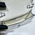 Prada 1BH189 Brushed leather shoulder bag White