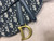 Dior Saddle Belt Bag S5632 Blue Dior Oblique Jacquard