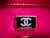 Chanel AS3979 Mini Flap Bag Lambskin Plexi & Gold-Tone Meta Red