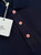 Hermes H072325 H Embroidered Buttoned Polo Shirt H55329