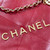 Chanel 22 Small Handbag Shiny Calfskin AS3260 Red