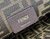 Fendi 8BP127 FENDI FIRST Medium Silver laminated leather bag