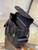 LV M53413 Louis Vuitton LV x Supreme Backpack Black