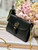 Dior S5703UBPZ_M900 Bobby EAST-WEST Pouch With Chain Black Smooth Calfskin
