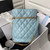 Chanel AS3117 Bucket Bag Lambskin Blue