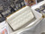 Dior Large Caro Bag M9243 Calfskin white Gold