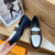 Louis Vuitton Women's Shoes 1AACXY Chess Flat Loafers 184001