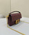 Fendi 8BS017 Baguette Mini Wine Red leather 0135S bag