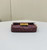 Fendi 8BS017 Baguette Mini Wine Red leather 0135S bag