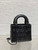 Dior M0565 Medium Lady Dior Bag  Black Cannage Calfskin with Diamond Motif