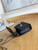 Chanel AP3020 Clutch with chain lambskip gold tone metal Black