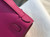 Hermes Kelly Pouchette Swift Leather clutch bag Silver H230263
