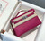 Hermes Kelly Pouchette Swift Leather clutch bag Silver H230263