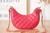 Chanel AS3917 Clutch With Chain Lambskin & Shiny Light Gold Metal Red