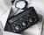 Dior M9242 Medium Quilted Macrocannage Calfskin Black