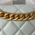 Chanel AS3932 Flap Classic Bag CF Lambskin Light Blue Gold