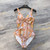 LV 1A9X2H Louis Vuitton Women's Fashion One-Piece Swimsuit L65413