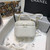 Chanel AS2630 Small Vanity Case Lambskin gold-tone metal White