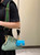 Fendi 8BP129 First Small Green braided leather bag 80103