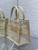 Dior M1265 Small Book Tote  Embroidery with 3D Macramé Effect M9624