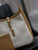 YSL 713938 LE 5 A 7 Supple Small In Camel Grained Leather with Beige canvas
