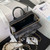 Chanel AS3344 Small Vanity Case Calfskin & Gold-Tone Metal Black