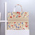 Dior M1296 Book Tote Christian Dior Small Beige Multicolork - Voguebags
