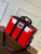 LV M58755 Louis Vuitton Neo Porte Documents Voyage Black red