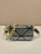 Prada 1BD329 Satin mini-bag with Crystals Black