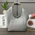 Loewe A914Q37X01 Medium Squeeze bag in nappa lambskin Gray