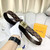 LV Women's Men's Belts Collection Louis Vuitton Initials 35MM Belt 19061