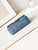 Chanel AS1119 Small Flap Classic Handbag Blue Denim beaded sequin bag