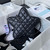 Chanel AS4579 Star Handbag metallic Lambskin Black metal Black