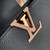 LV M21641 Louis Vuitton Capucines Mini Handbag Black