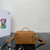 Prada 1BH202 Leather Mini Bag Cognac