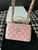 Chanel A96035 CLUTCH Lambskin Vanity Box bag Pink