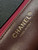 Chanel 23P Medium Flap Bag With Brown Top Handle Bag A92990 Black