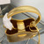 Prada 1BA373 Prada Panier Saffiano leather mini-bag Gold