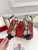 Valentino 3W2S0A27JXH Rockstud Metallic Calfskin Leather Ankle Strap Sandal 80 MM V98821