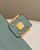 Fendi 8BR600 Baguette Medium Lake Blue leather 0135M bag