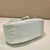 Prada 1BA368 Moon padded patent leather bag White