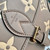 LV M46386 Louis Vuitton Diane Monogram Empreinte Leather Gray with Camel