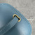 Celine 199263 SMALL BOX cuir triomphe in Smooth Calfskin Blue
