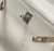 Hermes Evercolor Kelly Danse II 22cm Leather Crossbody Bag H20367 White Silver